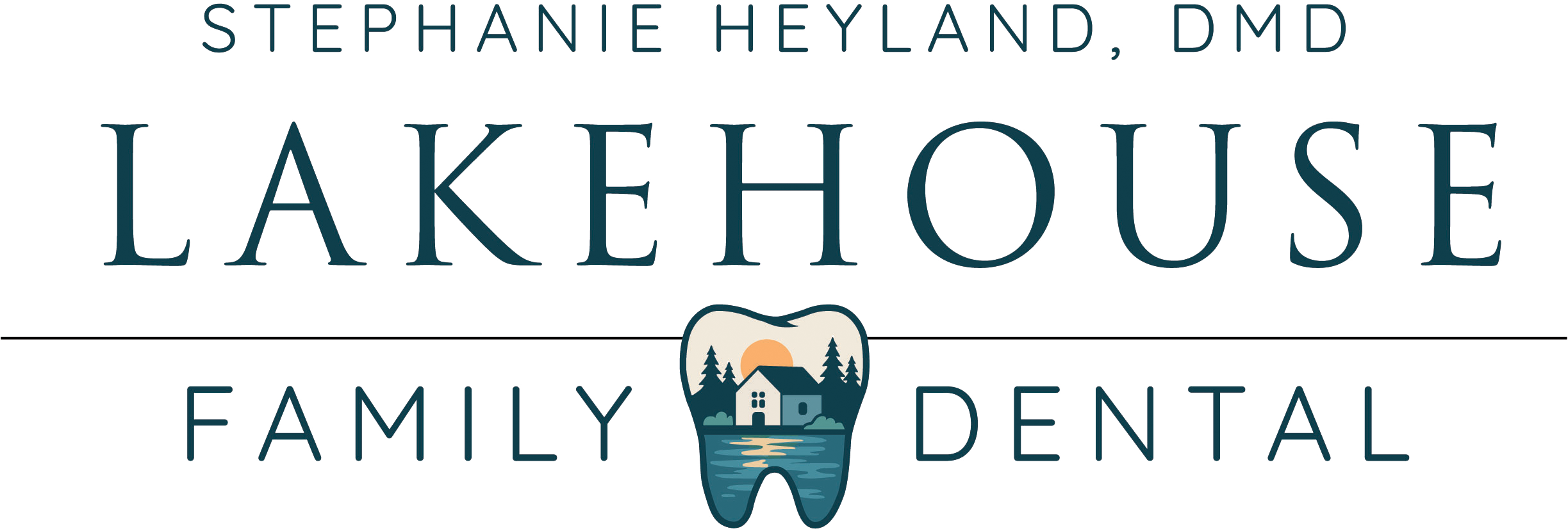 Lake House Family Dental Logo